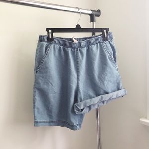 STRETCHY SOFT DENIM SHORT